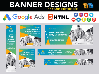 Fabulous Website Banner Design or Google Ad Words Banner Designer