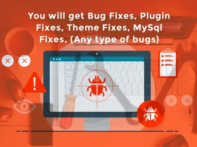 WordPress Bug Fixes, Plugin Fixes, Theme Fixes, MySql Fixes, (All Bug Fix)