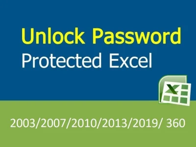 An unlocked excel sheet with no password