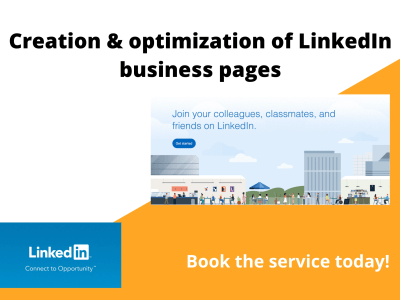 Creation and localization of LinkedIn business pages | Upwork