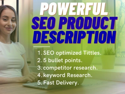 Powerful SEO product description