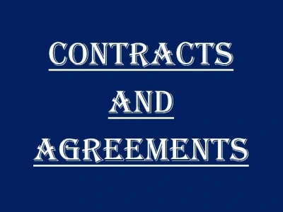 An excellent contract by a Licensed Attorney at Law