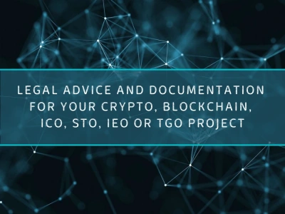 Legal advice and documentation for crypto, blockchain, ICO, STO, IEO, TGO