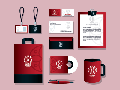 A fantastic corporate identity design for your business environment