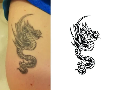 A digital version of your Tattoo