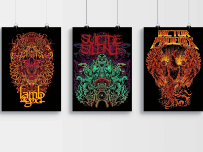 Awesome movie posters, concerts poster and event poster