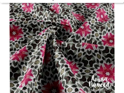 A SEAMLESS REPEAT PATTERN design completely ready to get digitally printed
