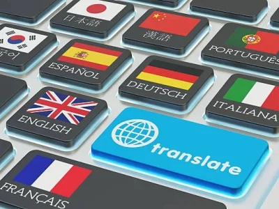 A high level translation English-Russian-English