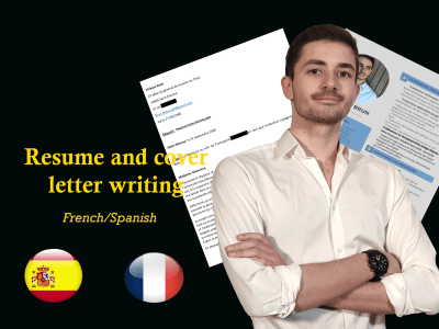 A wonderful translated resume in French