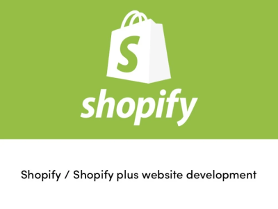 Shopify / Shopify plus store for your business