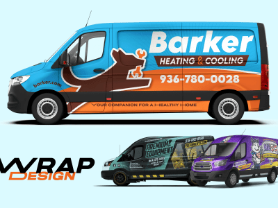 Professional vehicle wrap design Van Wrap Car Wrap Truck Wrap in 24 hours