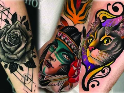 Eye catching custom tattoo design in my art style