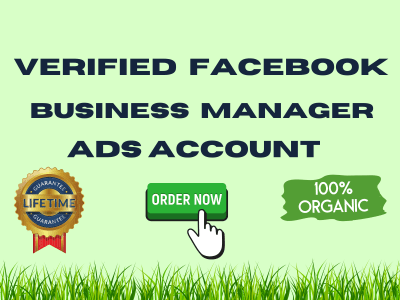 Create verified facebook business manager or ad account