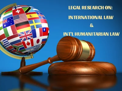 High quality International Law Research and Analysis