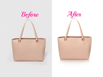 Product photography editing and retouching for ecommerce
