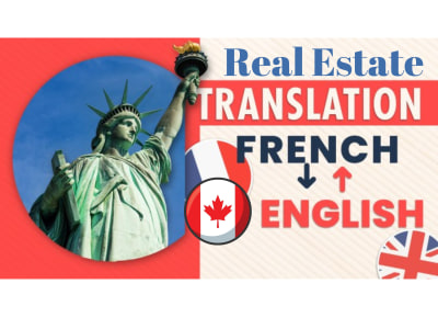 A native Real Estate translation and localization in English and French