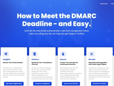 Seamless Email Compliance (DMARC)
