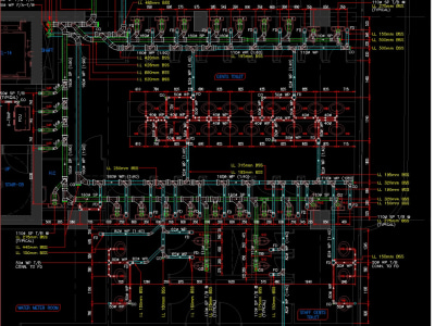 WASTE, VENT, WATER SUPPLY, AND PLUMBING DESIGN PLAN FOR PERMIT