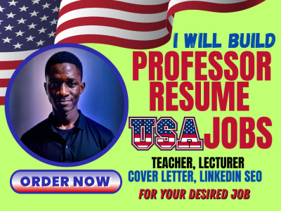 Professional ATS teacher resume, lecturer resume, professor resume writing