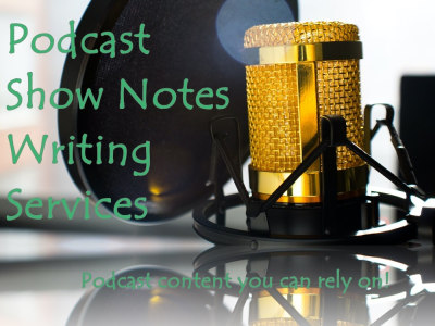 Enganging podcast show notes written for your podcast