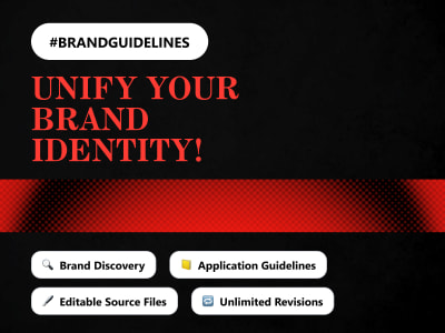 A custom brand guideline document | Upwork