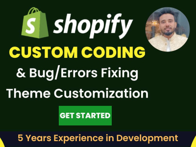 Shopify Bug Fixing Custom Coding And Theme Customization Upwork Shopify Bug Fixing Custom Coding And Theme Customization Upwork