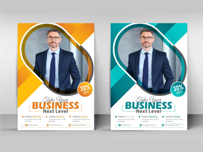 A professional and outstanding flyer or brochure for your business