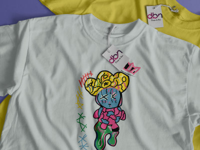 Illustrations on T-shirt or hoodies