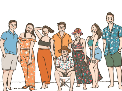 A hand-drawn custom portrait illustration in my style | Upwork