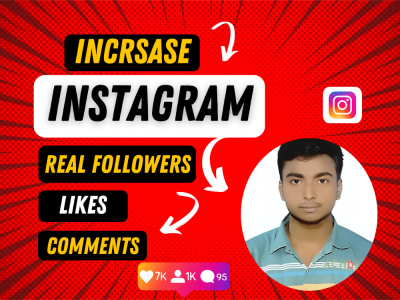 Image showcasing 100% Instagram organic growth and Engagement by Instagram marketing ...