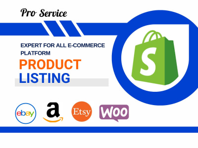SEO Product Listing  Expert : Shopify, eBay, Etsy, WooCommerce, Amazon