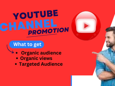 YouTube channel & service promotion