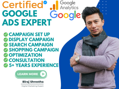 A Google Adwords and PPC campaign setup/ consultation for your business.