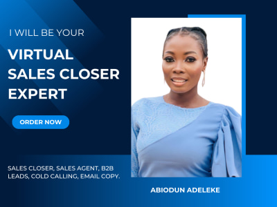 Virtual sales closer sales representative b2b lead generation