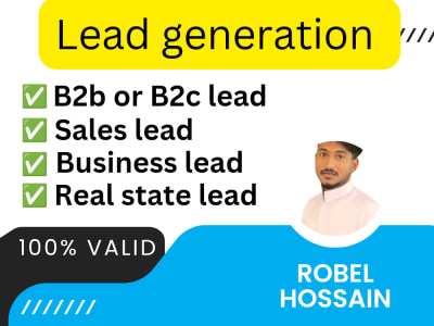 B2b Lead generation  for any industry