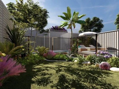 A stunning landscape design!