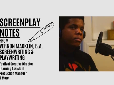 Notes for your screenplay
