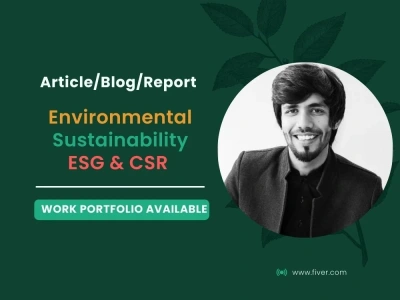 Content about Environmental Sustainability, ESG, GRI, SDGs