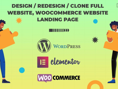Design, Clone, Revamp or Redesign Wordpress Website or blog superfast