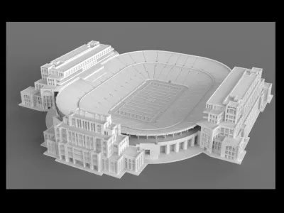 An accurate model of architectural buildings for your 3D printing business