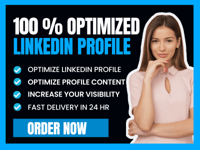 Get 100% SEO Optimized LinkedIn profile Content [Quick]