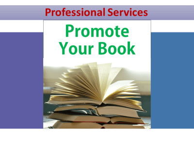 Promotion service of your any book in the USA, Europe by SMM
