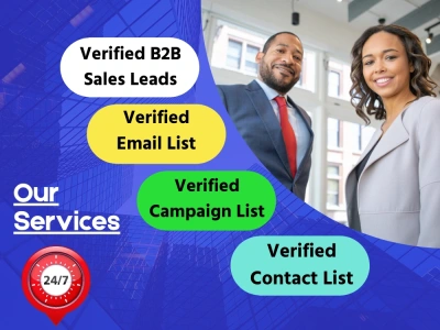 Verified B2B sales leads, verified email leads, verified marketing list