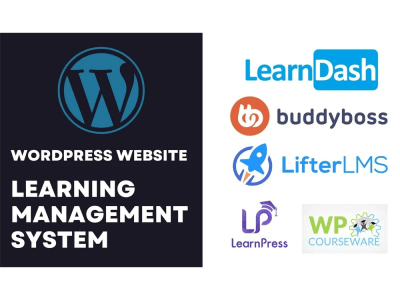 An eLearning LMS WordPress website | LearnDash | LearnPress | BuddyBoss