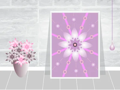 Abstract Vector illustration for printable use