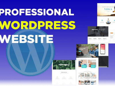 Responsive WordPress website design | Upwork