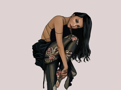 A beautiful fashion illustration | Upwork