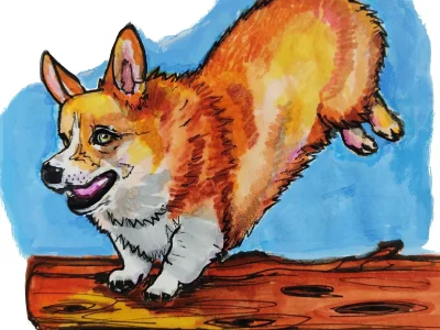 An cute watercolor art!!!
