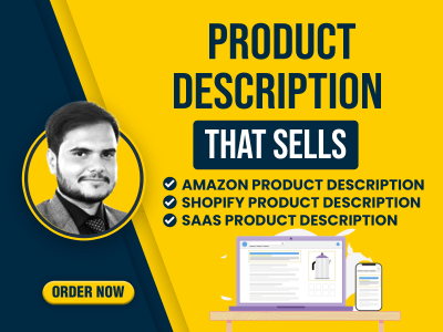 Amazon/Shopify Product Description that Sells - Product Description Writer