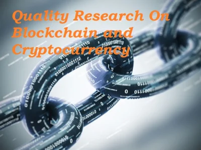 Expertly written Paper on Blockchain and Cryptocurrencies